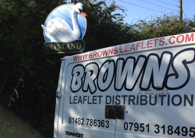 Browns out and about in Swanland